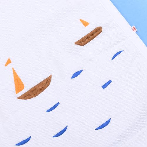 Baby Organic Cotton Towel - Vitamin Sea