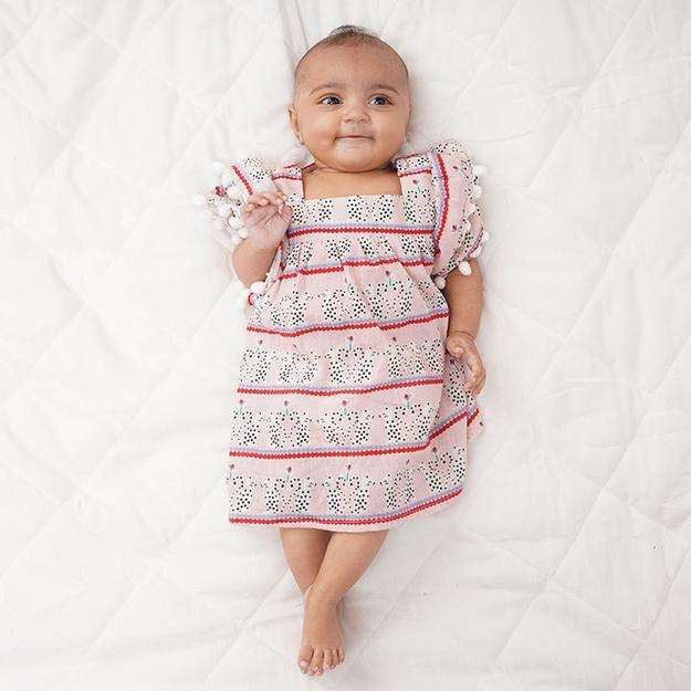 Baby Girl Frock - Meow Mania