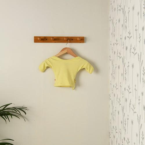 Preemie Baby Organic Cotton Top - Puddle Pond