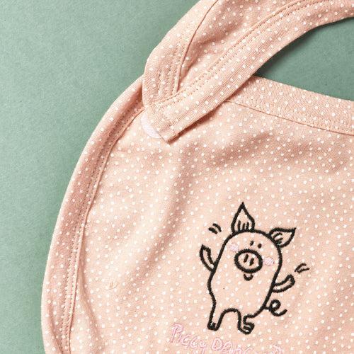 Baby Organic Cotton Bibs - Farm Fans - Pack of 3