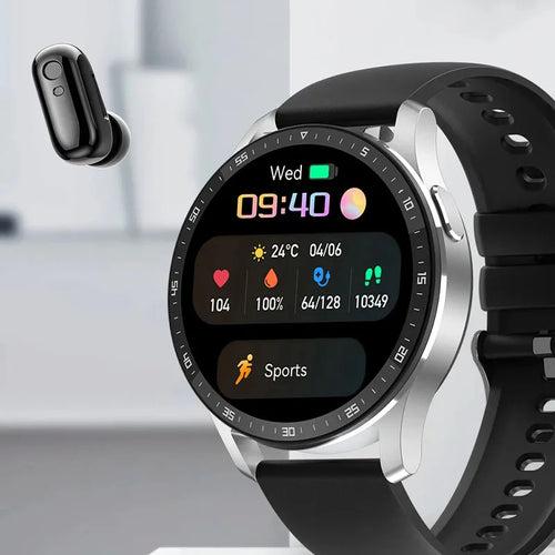 The QuantumSphere ® Elite - Android Smartwatch with Earbuds