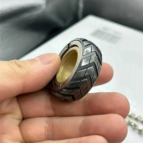 The ZenSpin®️ Air - Tire Fidget Spinner Ring | Clandestine Edition