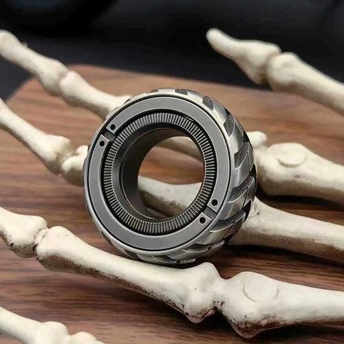 The ZenSpin®️ Air - Tire Fidget Spinner Ring | Clandestine Edition