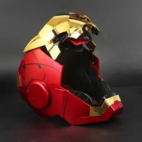 XSociety®️ Gold Iron Man Helmet - MK5 Jarvis Iron Man Mask | Select Edition