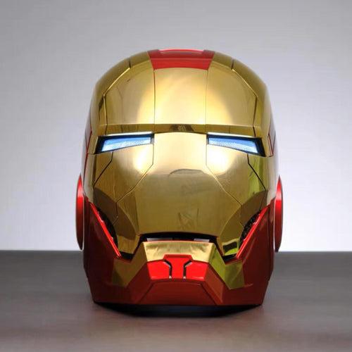 XSociety®️ Gold Iron Man Helmet - MK5 Jarvis Iron Man Mask | Select Edition