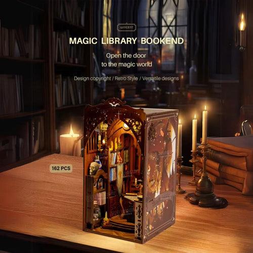 Mythifrost®️ Miniature Book Nook - The Magic Library