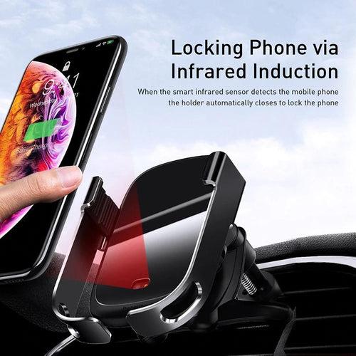 Baseus® Wireless Charger for Car | with Phone Mount