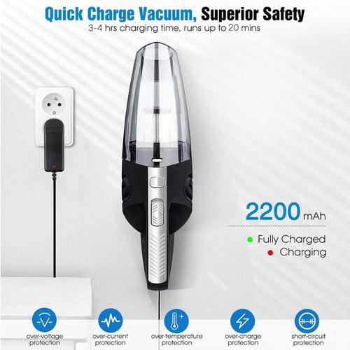 EAFC® Max 1 | Bestseller Car Vacuum Cleaner - Handheld 6000 pa