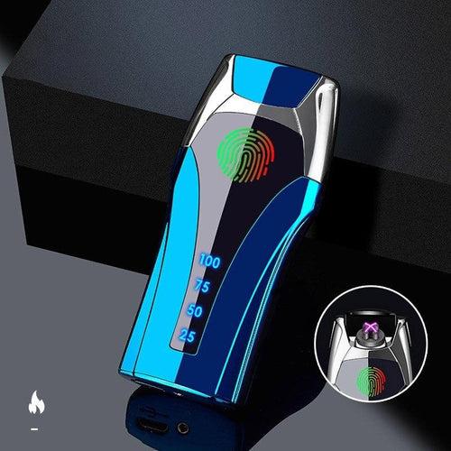 Touchscreen Dual Arc Electric Lighter - Windproof Sensored Lighter