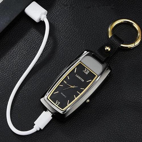 3  in 1 Electric Lighter Tool ( Plasma Lighter + Watch + Flashlight )