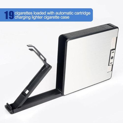 Mafby® Rechargeable Electronic Lighter + 19 pcs Cigarette Case