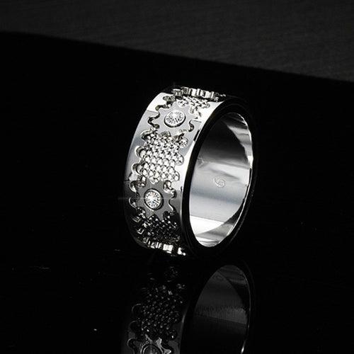 The Lorenze®️ by Merced Bluel®️ - Bespoke Gear Ring