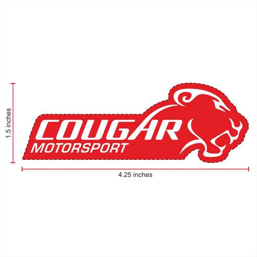 Cougar Motorsport Print & Cut Sticker