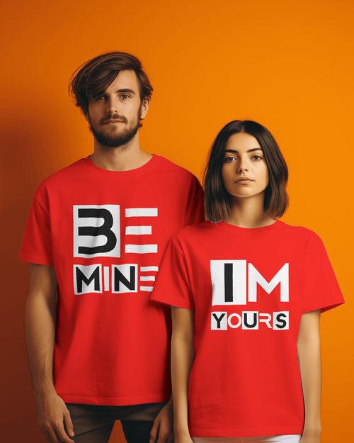 Be Mine I M Yours Couple T-shirt