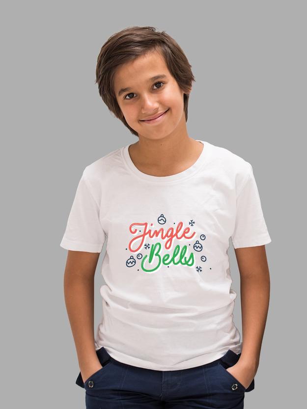 Jingle Bells For Santa Cotton T-shirt