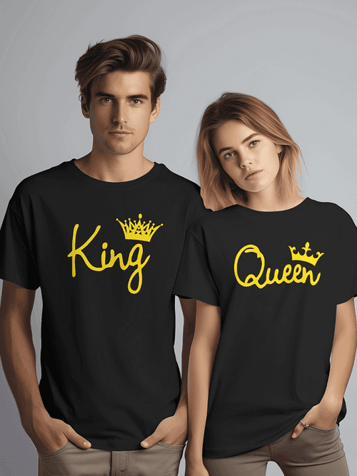 King - Queen Couple T-Shirts