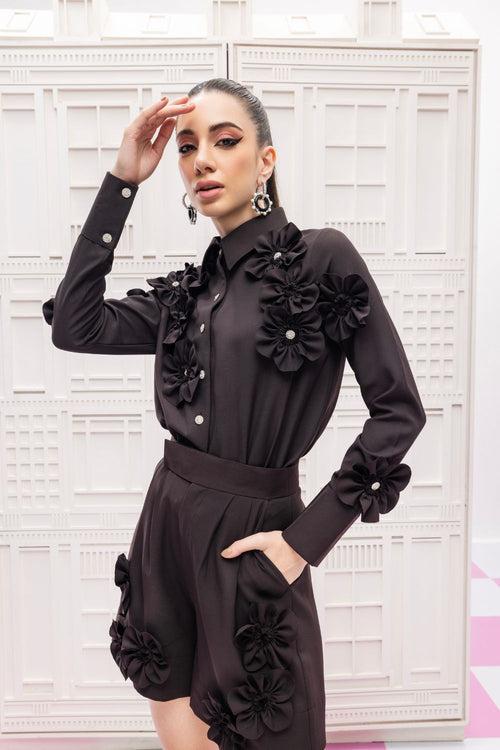 Ivy Noir Co-ord Set