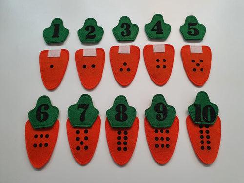 Carrot Stem Counting Activity