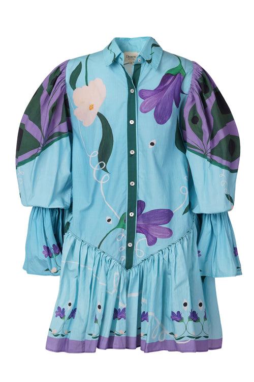 The Wonderland of Princess Pea Short Tiered Dress