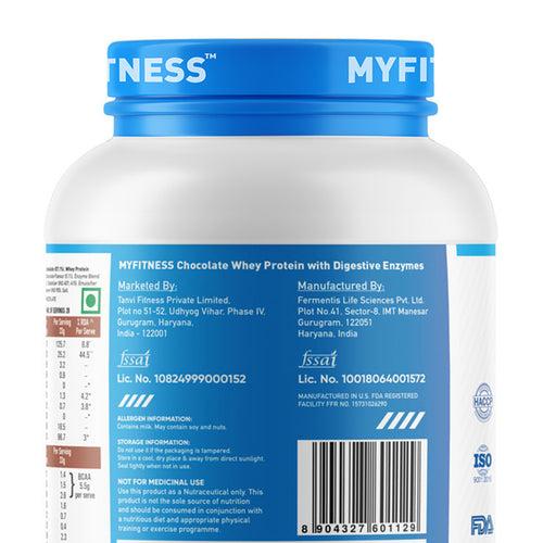 MyFitness Chocolate Whey Protein Isolate Blend