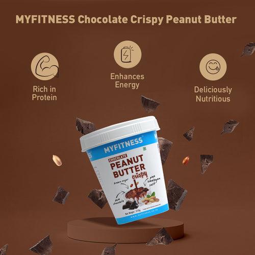 MyFitness Combo - Chocolate: Crispy & Chocolate Peanut Butter with Almond Crunch