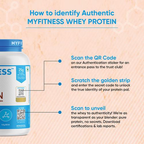 MyFitness Chocolate Whey Protein Isolate Blend