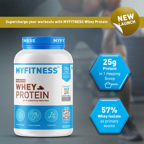 MyFitness Chocolate Whey Protein Isolate Blend