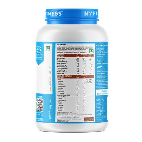 MyFitness Chocolate Whey Protein Isolate Blend