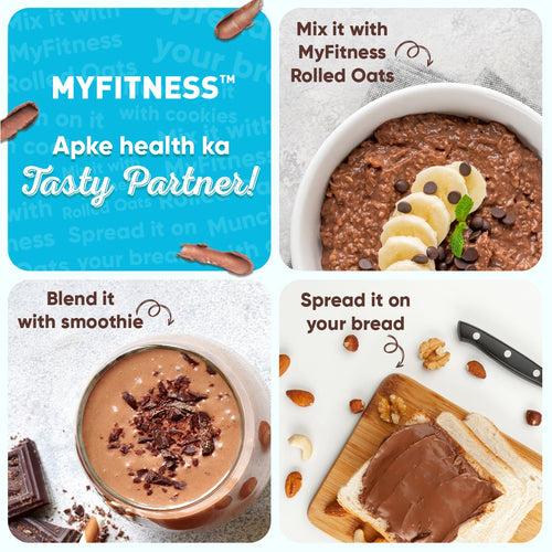 MyFitness Combo -  Chocolate Peanut Butter: Crunchy &  Natural Peanut Butter: Crunchy