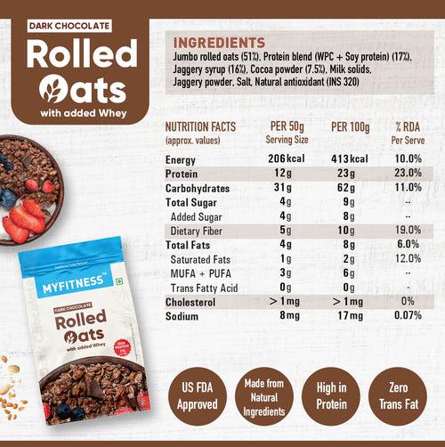 High-Protein Chocolate Oats