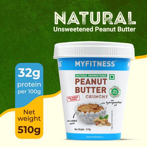 MyFitness Combo -  Chocolate Peanut Butter: Crunchy &  Natural Peanut Butter: Crunchy