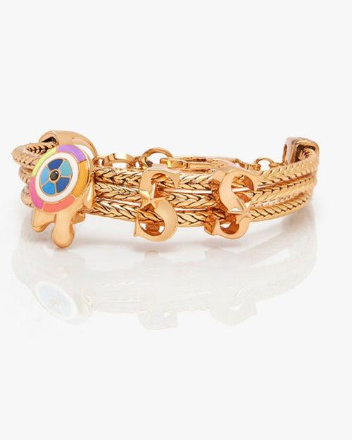 Love Links Bracelet in Gold