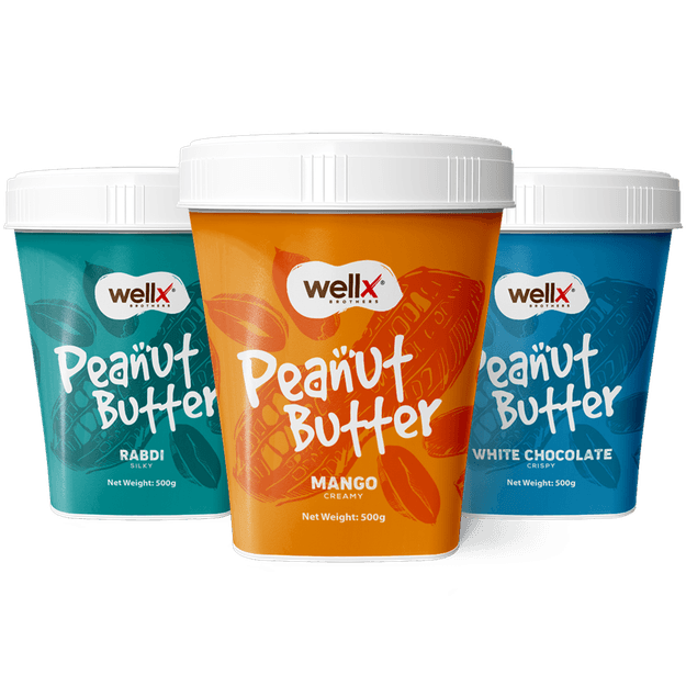 White Chocolate & Rabdi & Mango Peanut Butter 500gm