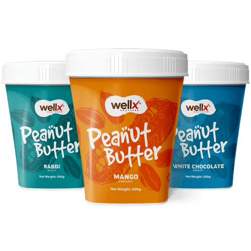 White Chocolate & Rabdi & Mango Peanut Butter 500gm