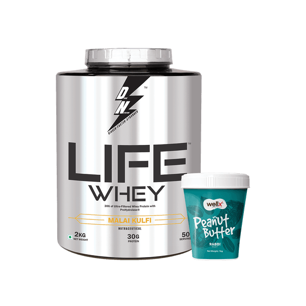 2kg Life Whey & 500gm Peanut Butter