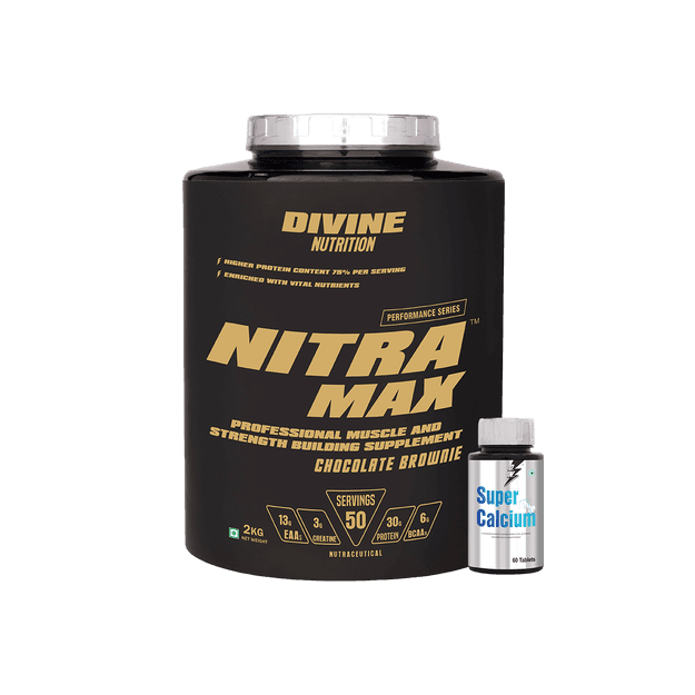 NITRAMAX + SUPER CALCIUM  DIVINE NUTRITION