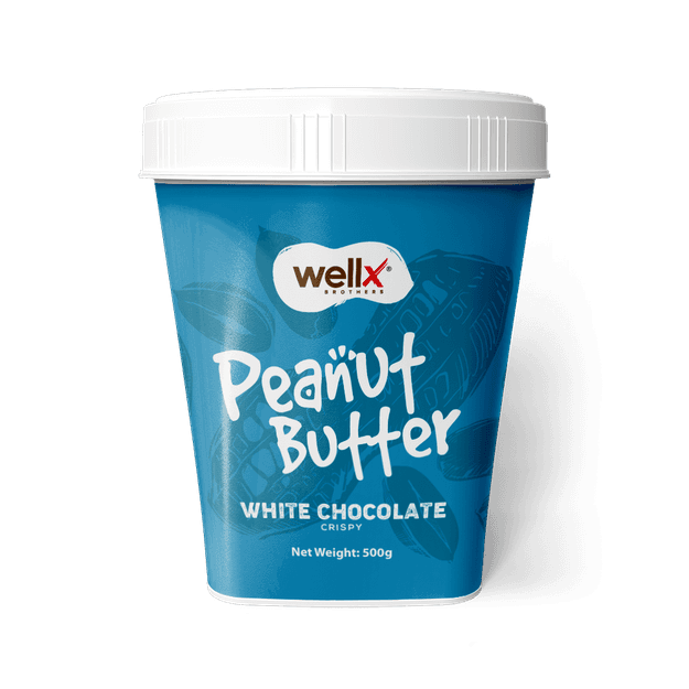 White Chocolate Crispy Peanut Butter