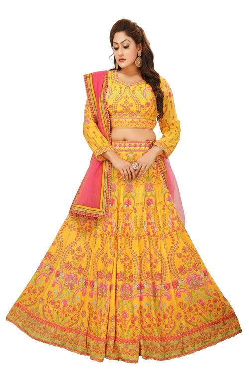 Sunshine Yellow Lehenga