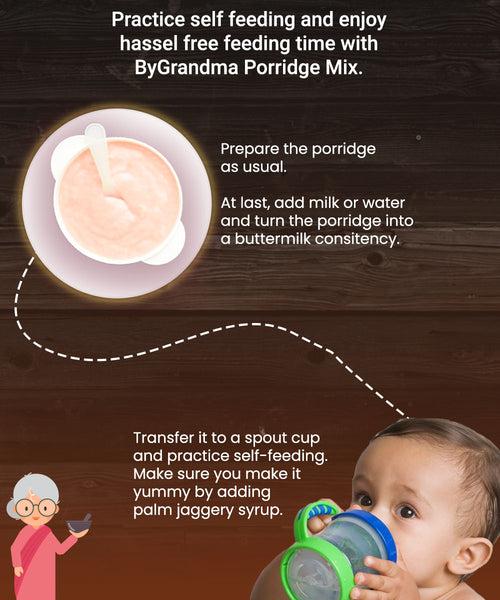 Ragi and Poha Porridge Mix