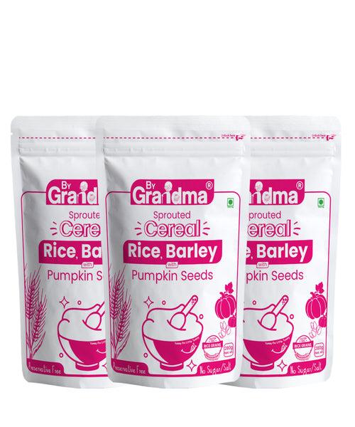 Rice, Barley & Pumpkin Seeds Porridge Mix