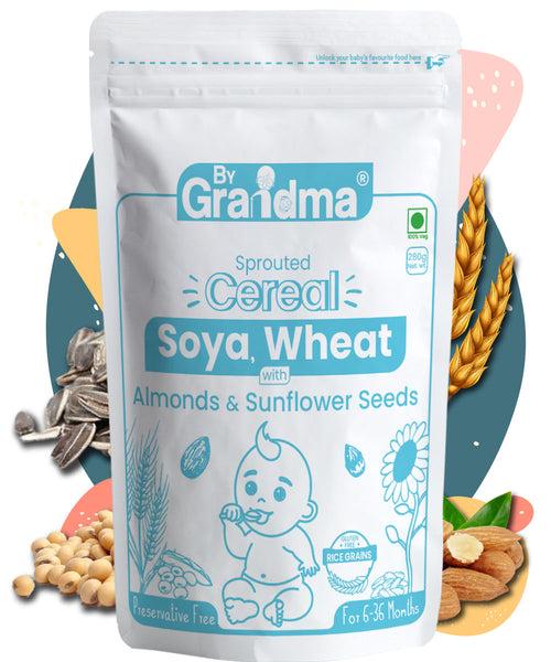Soya, Wheat and Almonds Porridge Mix