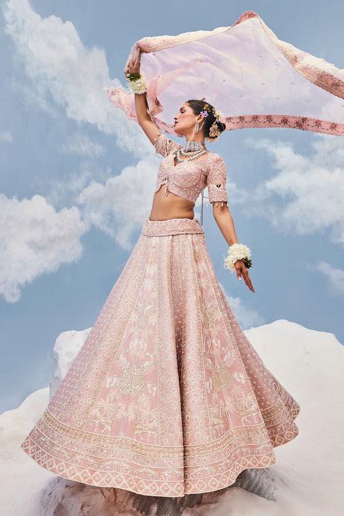 PINK MARWAR LEHENGA