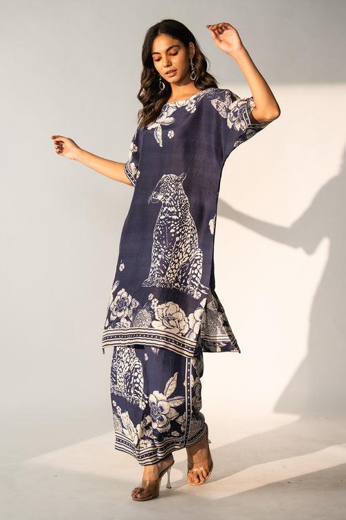 Kurta Kaftan and Palazzo