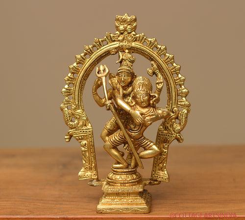 Brass Shiva Parvati