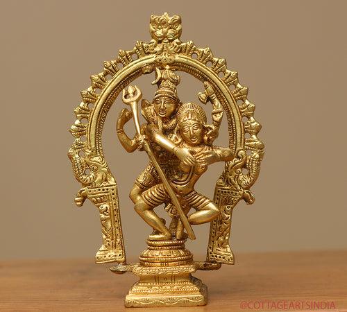 Brass Shiva Parvati