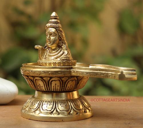 Brass Shivalingam