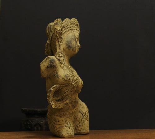 Vintage Resin Lady Figure