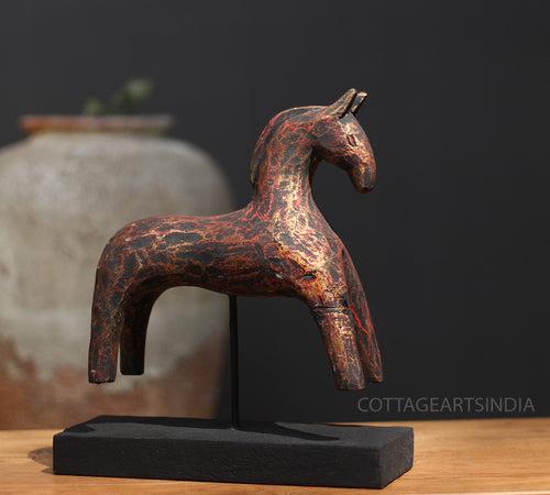 Wooden Horse Antique