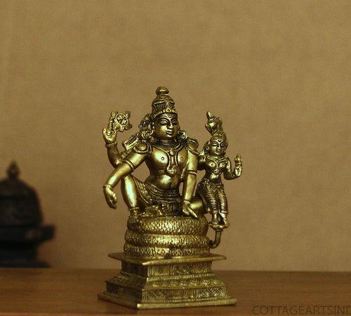 Brass Narayana /Vishnu Laxmi