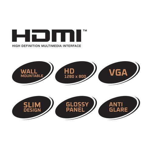 ZEB-V16HD LED Monitor with HDMI